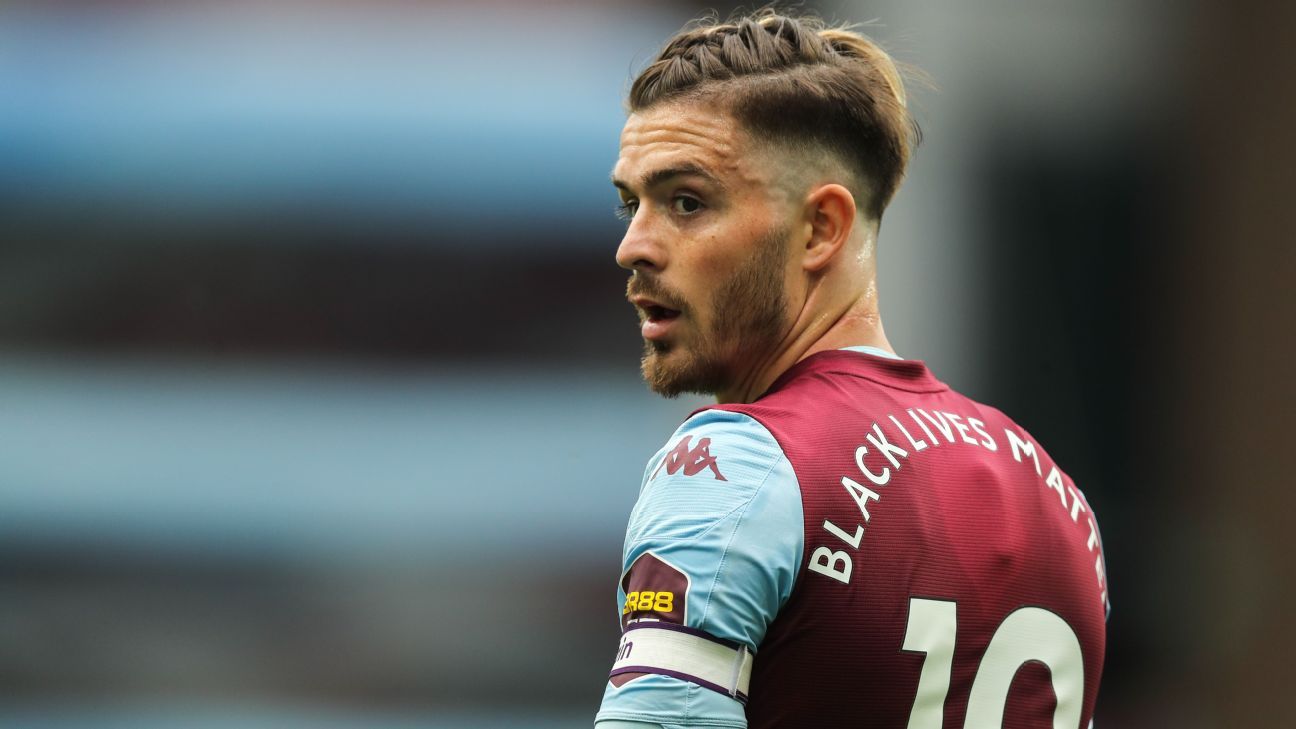 LIVE Transfer Talk: Man City, Aston Villa are '25m apart over Jack Grealish move