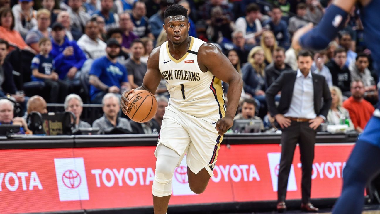 Pelicans coach Stan Van Gundy doesn't see set position for Zion Williamson