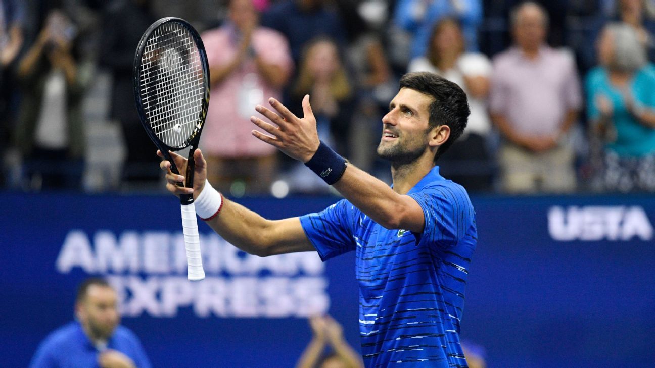 Novak Djokovic, a un paso de jugar el US Open