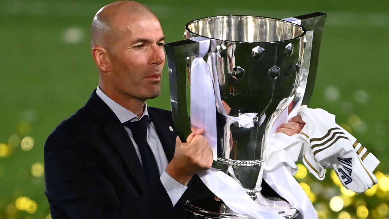 Real Madrid's Zidane - La Liga title better than Champions League - ESPN