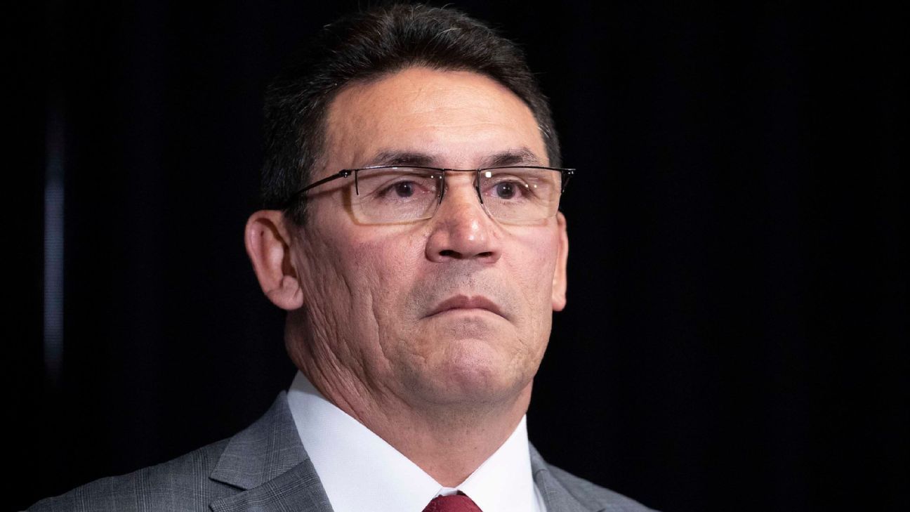 ESPN - Washington Football Team head coach Ron Rivera is cancer free 