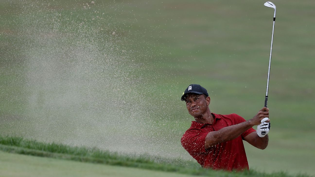 Tiger Woods struggles with conditions, consistency en route to final ...