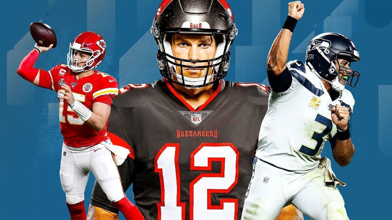 NFL Quem são os 10 melhores quarterbacks da temporada 2020? ESPN