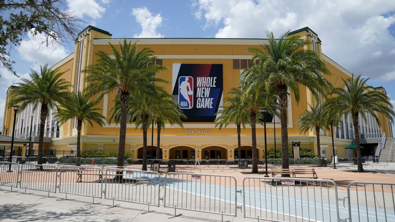 PHOTOS: See How Disney World Celebrated the LA Lakers' NBA