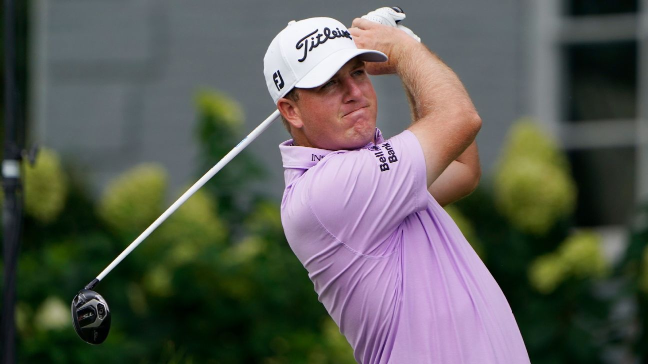 Tom Hoge in four-way tie for Wyndham lead after two rounds - ESPN