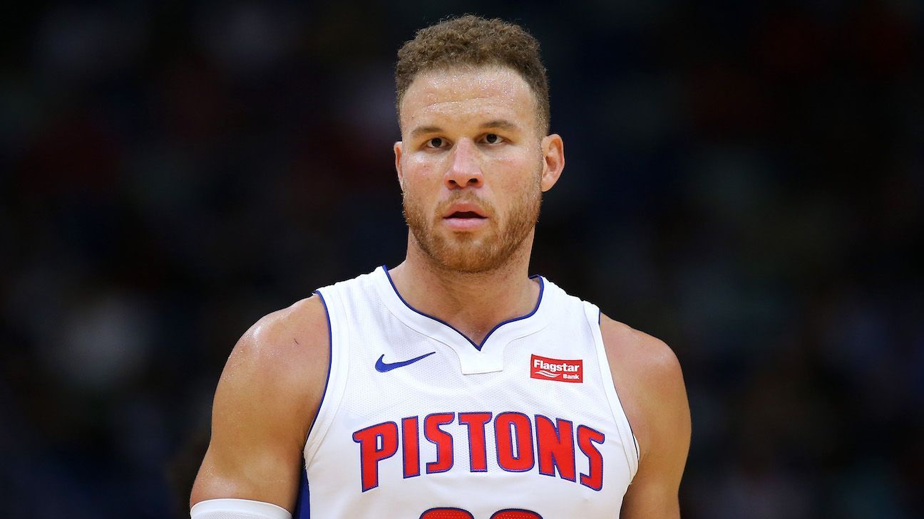 Blake Griffin will not play for the Detroit Pistons until his future is resolved