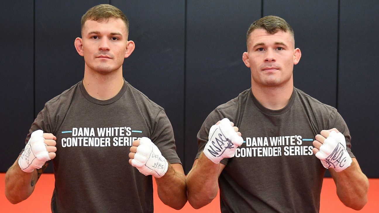 Pair of brothers, two others awarded UFC contracts on Contender Series