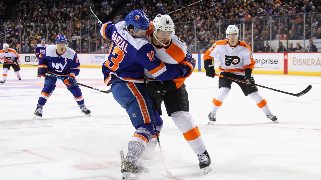 2020 NHL Playoffs Today - Philadelphia Flyers, New York Islanders renew hostilities in Game 1