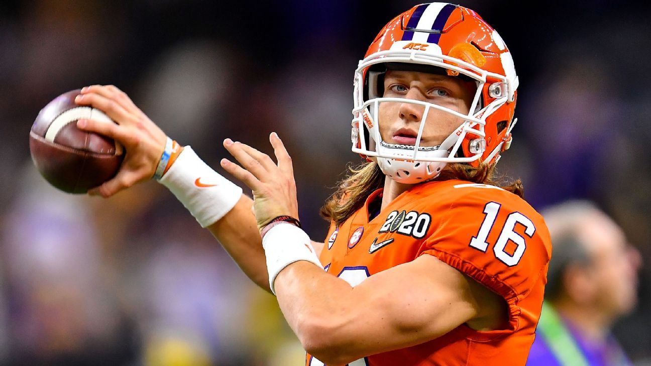 Trevor Lawrence Top Touchdowns  2021 NFL Draft Highlights 