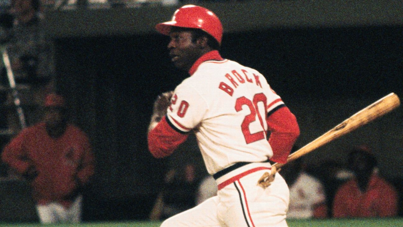 Hall of Famer Lou Brock, Cardinals base-stealing icon, dies at 81