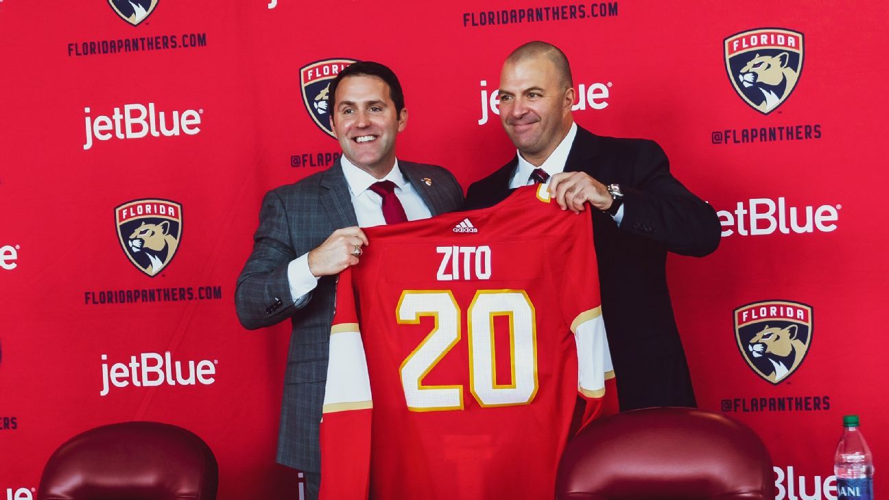 Panthers' Bill Zito falls short of GM of the Year