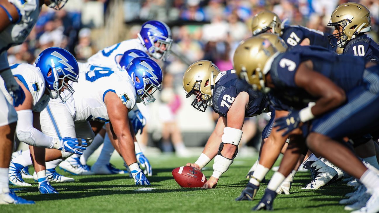 Week 5's top college football uniforms: Air Force Falcons honor U.S. Space  Force - ABC11 Raleigh-Durham