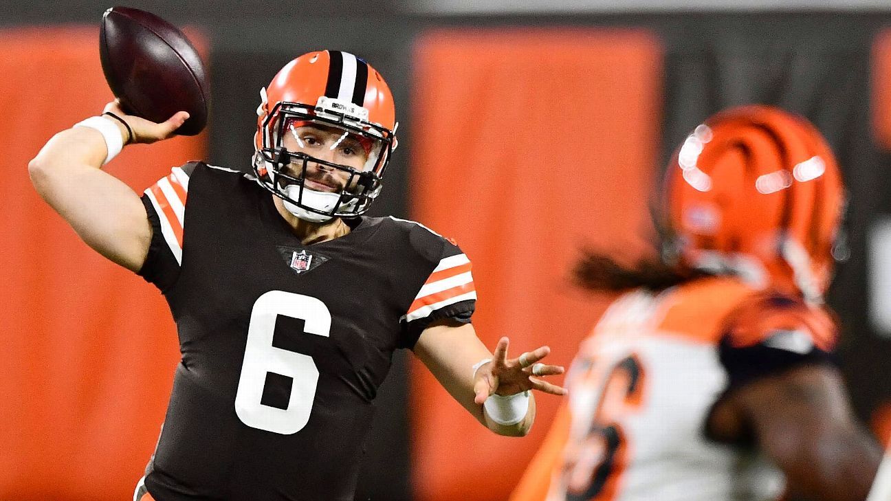 Baker Mayfield Ends Cleveland Browns' 635-Day Winless Streak - The