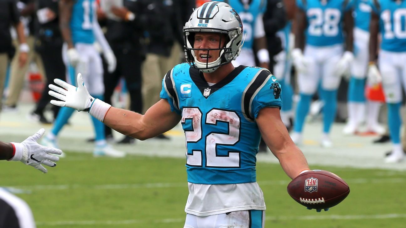 The 192: Christian McCaffrey the clear top pick for 2020 fantasy football  drafts - ESPN