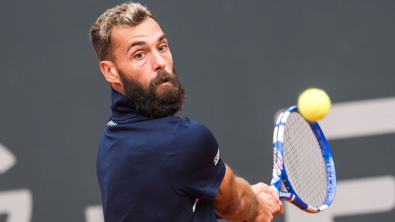 Benoit Paire plays in Hamburg after earlier positive virus test - ESPN