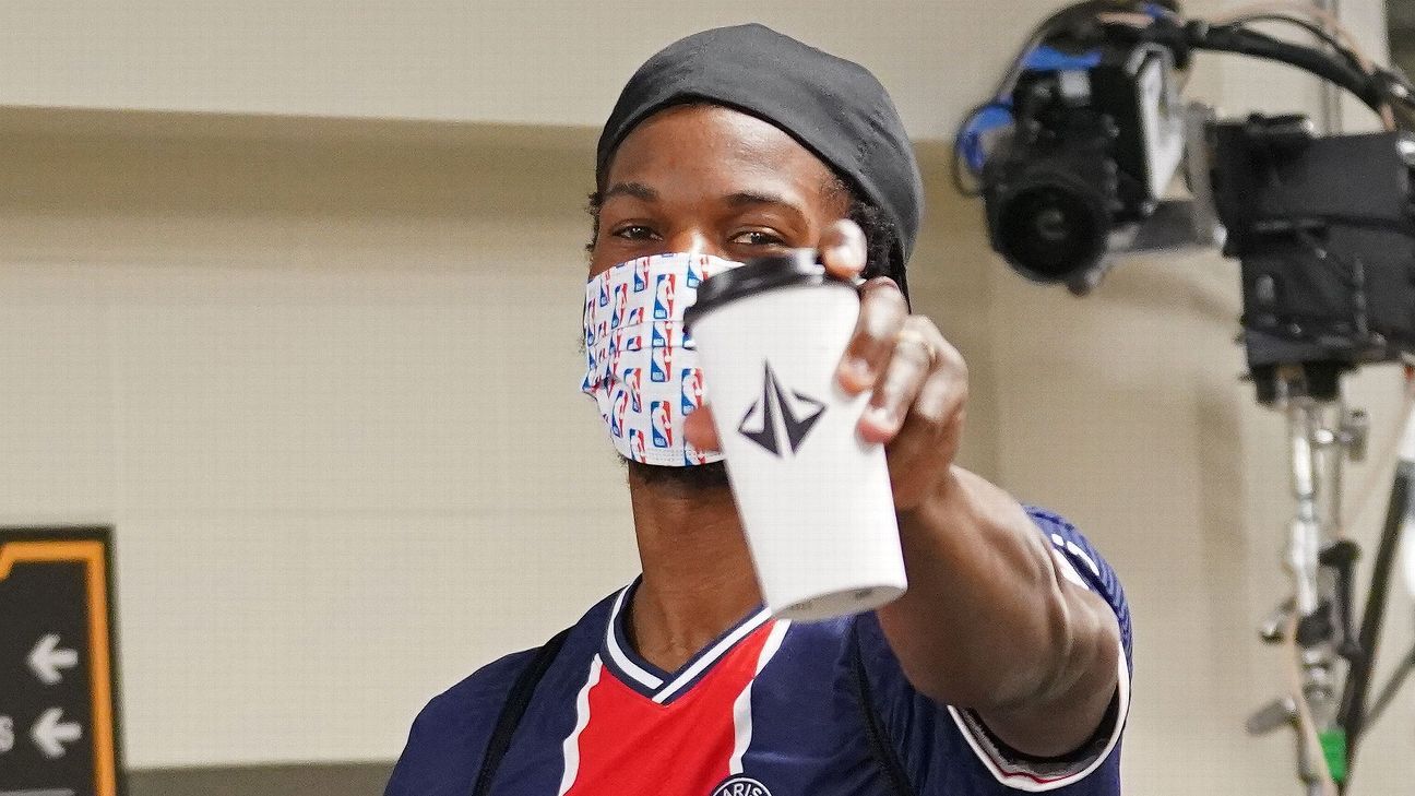 NBA Playoffs - Jimmy Butler and the Miami Heat are in a barista battle