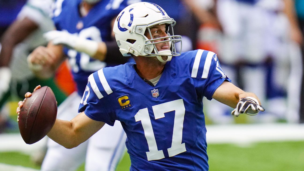 Philip Rivers playing against the Indianapolis Colts