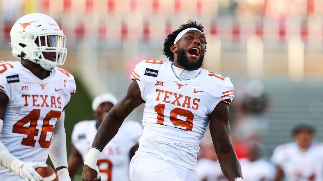 Texas LB Joseph Ossai declares for 2021 NFL draft