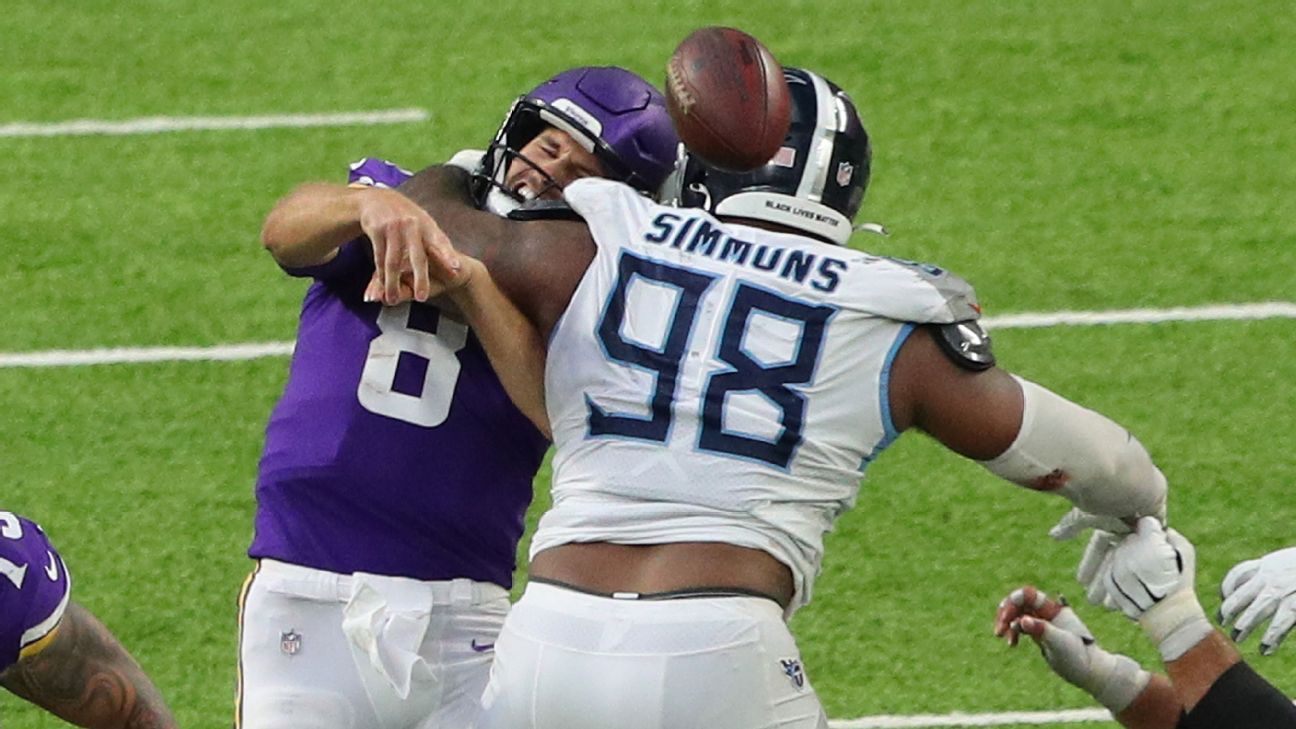 Minnesota Vikings' defense could be biggest worry in 0-3 start