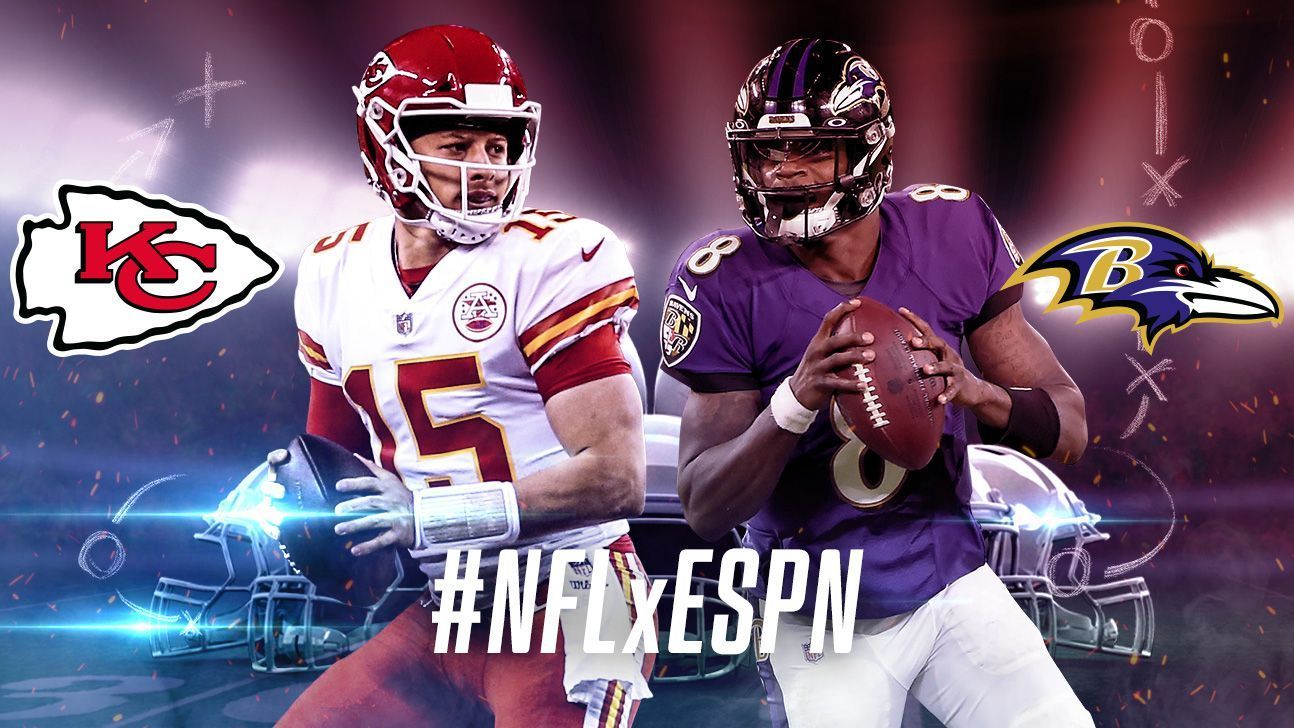 Patrick Mahomes y Lamar Jackson prometen duelo explosivo ESPN