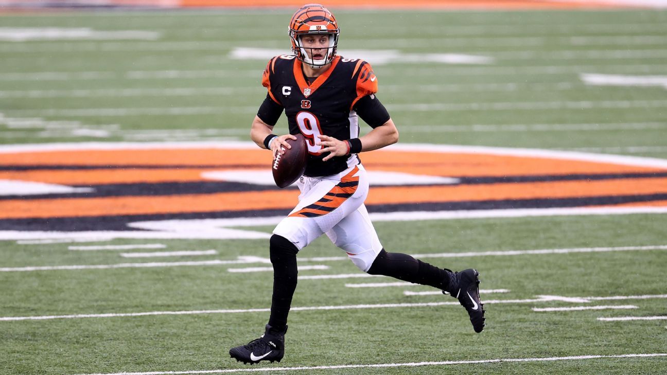 First look at fantasy football in NFL Week 5 Joe Burrow faces big