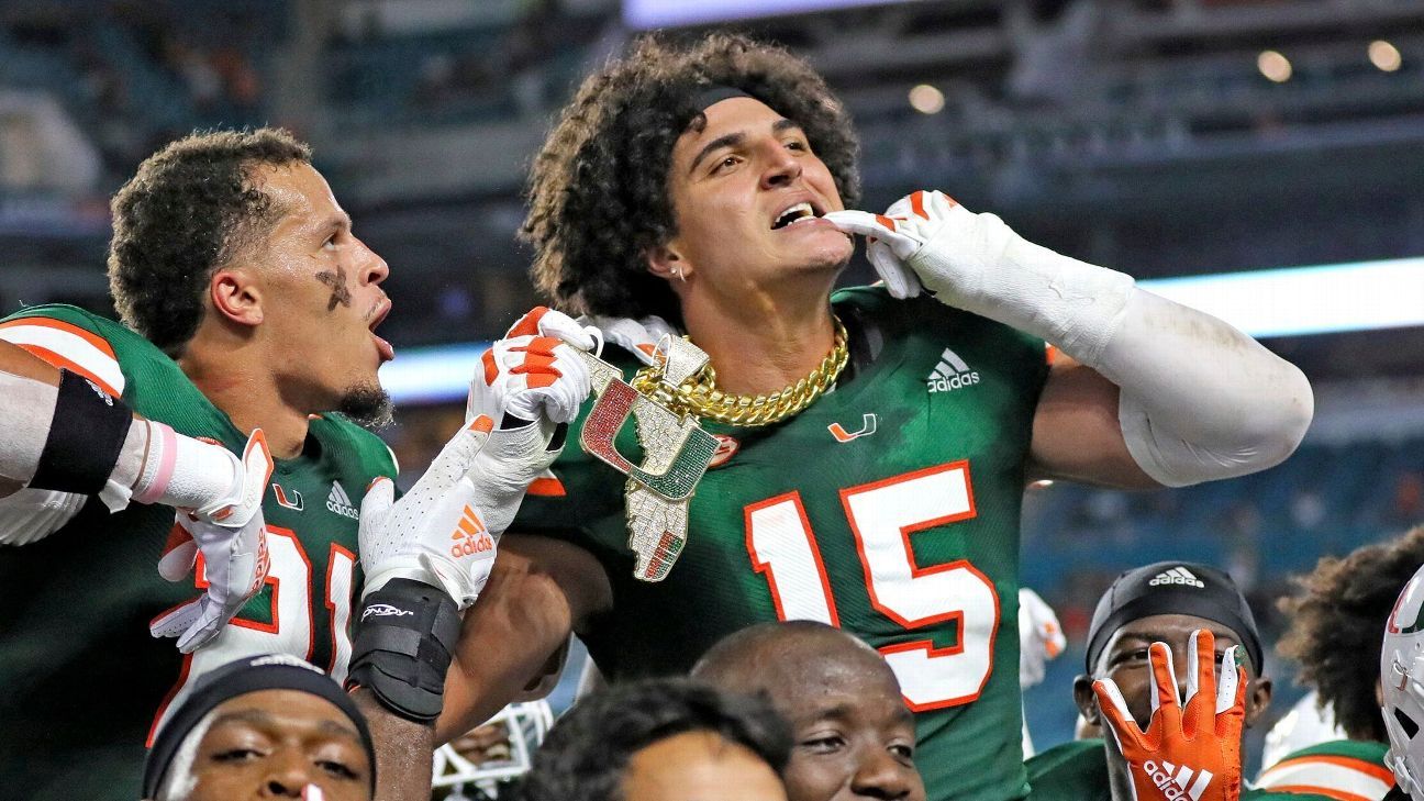 It's surreal to be back': Former top recruit Jaelan Phillips finds second  chance at Miami - ESPN