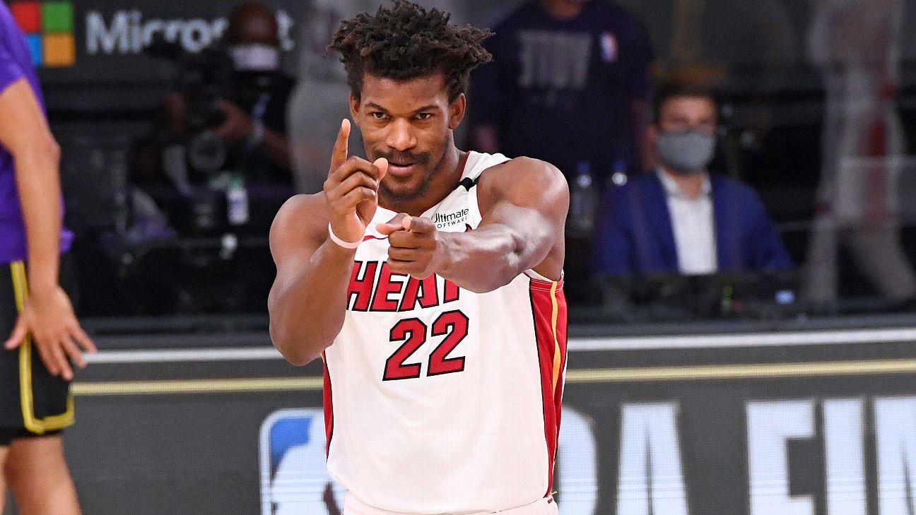 Jimmy Butler has a new look, and even the Miami Heat were surprised by it