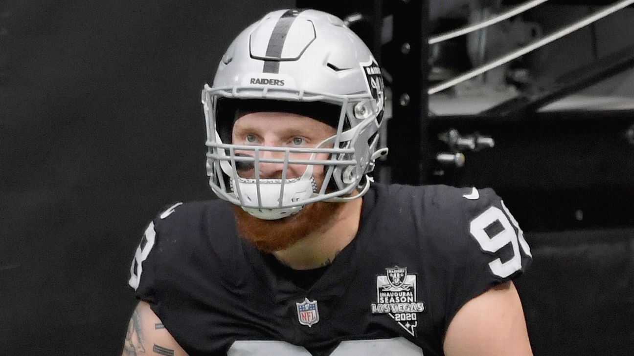 Las Vegas Raiders DE Maxx Crosby says he's 18 months sober after stay in  rehab last offseason - ESPN