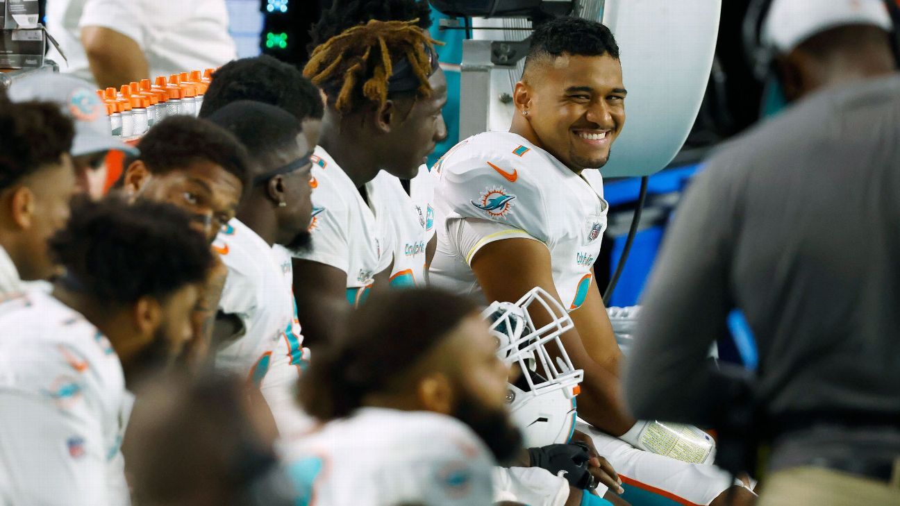 Tua Tagovailoa era begins: What to expect from Dolphins' rookie QB - ESPN - Miami  Dolphins Blog- ESPN