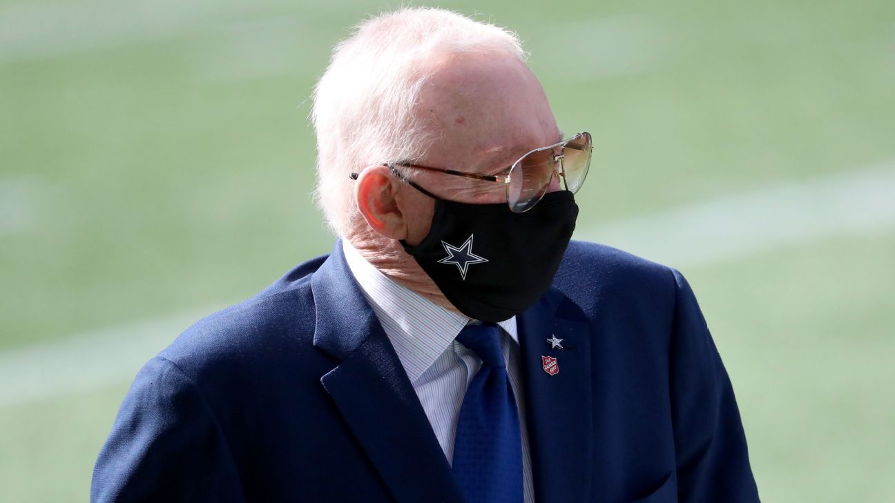 Jerry Jones Reacts to $2.4M Cowboys Cheerleader Settlement 