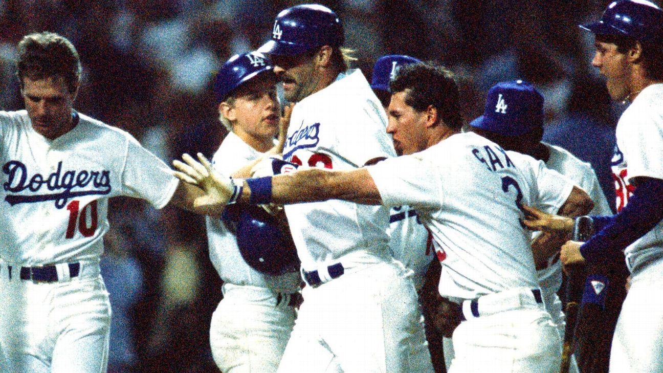 That was a cool feeling': An oral history of Kirk Gibson's iconic 1988 home  run - Sports Illustrated