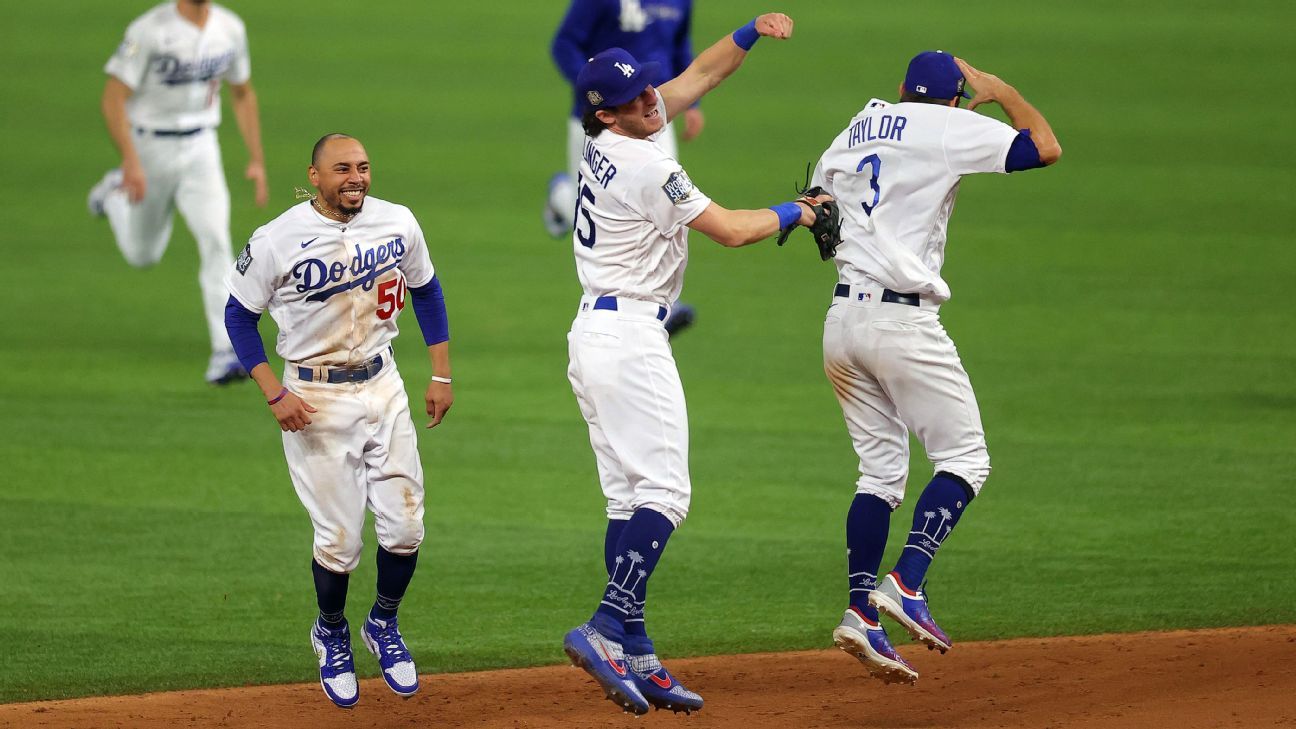 Photos: Dodgers win 2020 World Series title