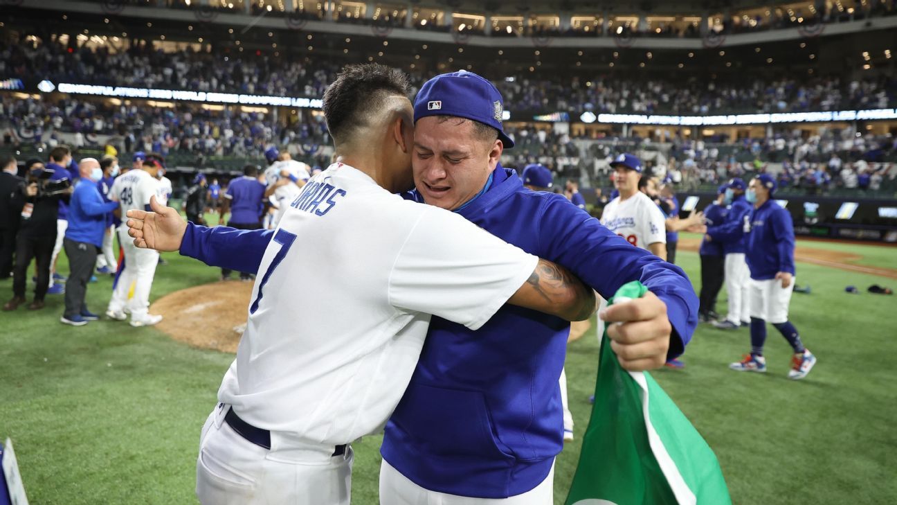 Pitcher de Dodgers, Víctor González cumplió la promesa que hizo en