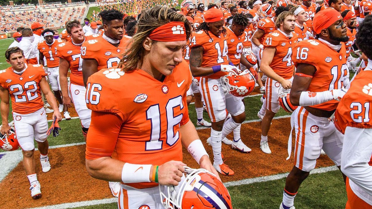 Clemson Tigers QB Trevor Lawrence ready to return to practice, sidesteps  questions about future - ESPN