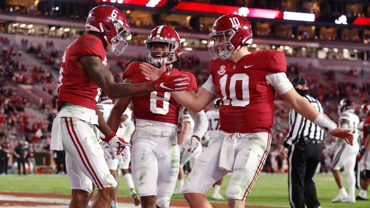 Alabama Crimson Tide Unanimous Number 1;  Northwestern Wildcats moves to # 11