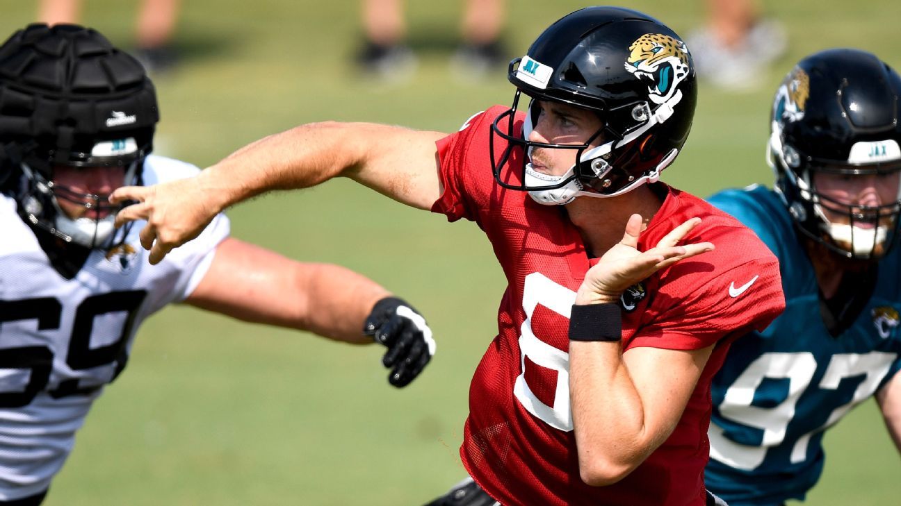 Quarterback Jake Luton to make NFL debut for Jacksonville Jaguars against  Houston 