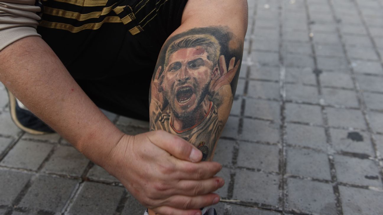 Ramos, Neymar, Beckham among soccer's amazing fan tattoos - ESPN