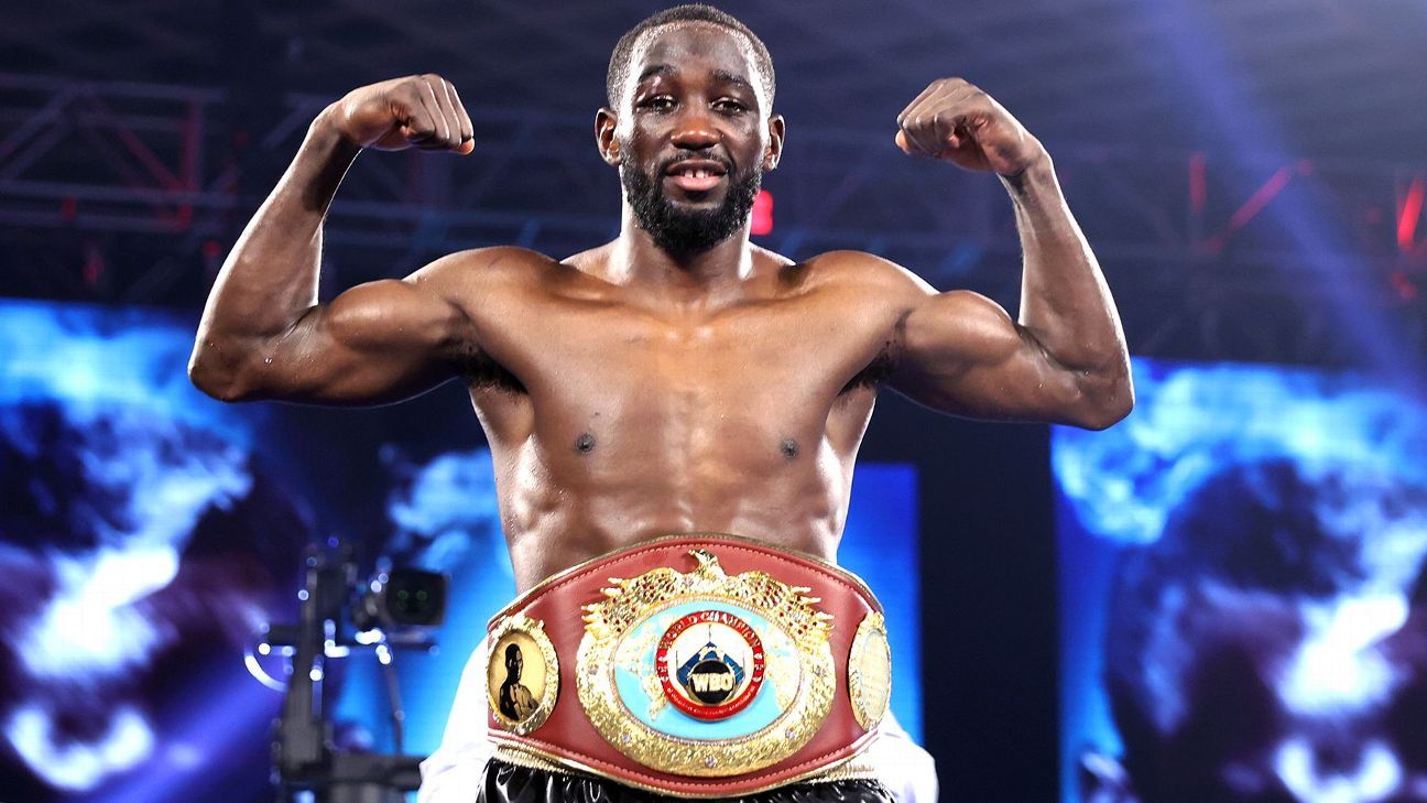 Terence Crawford retains WBO welterweight title with powerful TKO of Kell Brook ESPN