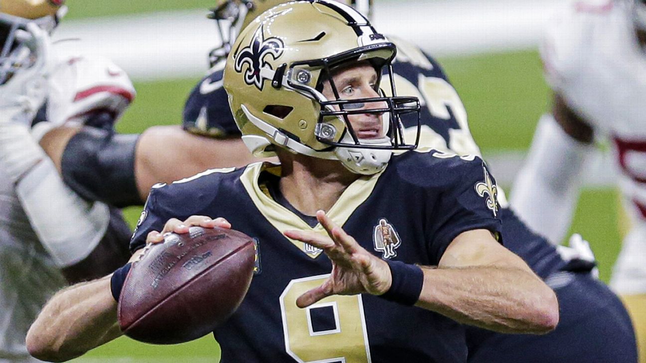 Drew Brees Has 11 Rib Fractures and Collapsed Lung