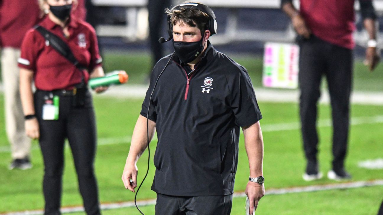 South Carolina splits from football coach Will Muschamp