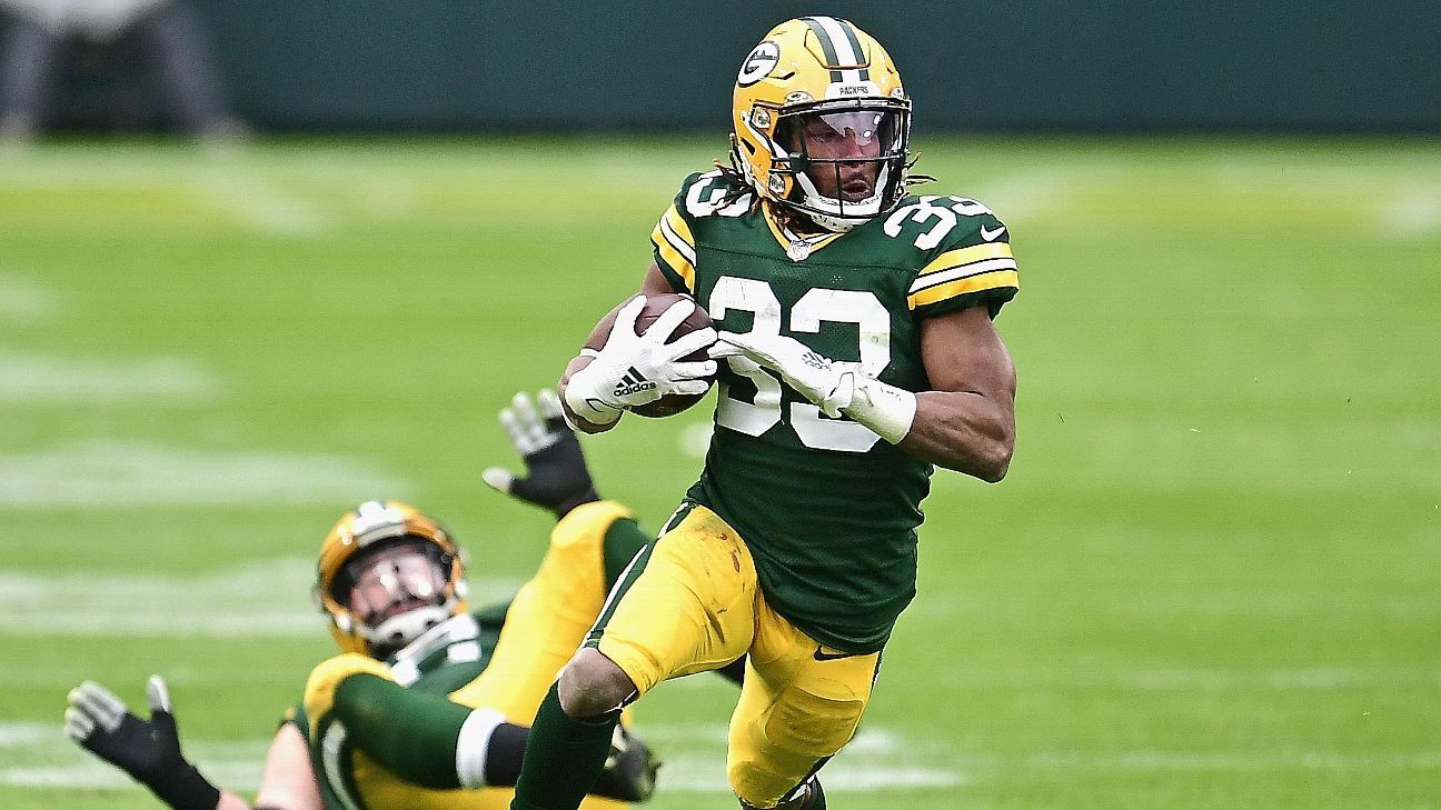 Packers' Aaron Jones makes giving a priority beyond football