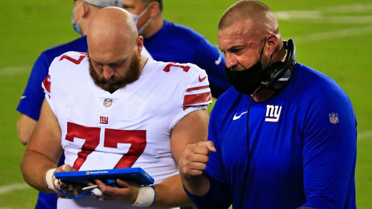 fishsports ✭ on X: Reaction to rumor of #Giants coach Joe Judge firing OL  coach Marc Colombo after the two got into a fist-fight? Joe Judge has a  death wish.  /