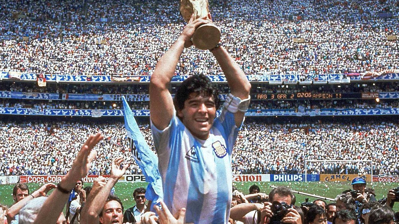 Maradona’s stolen World Cup Golden Ball trophy set to be sold at auction