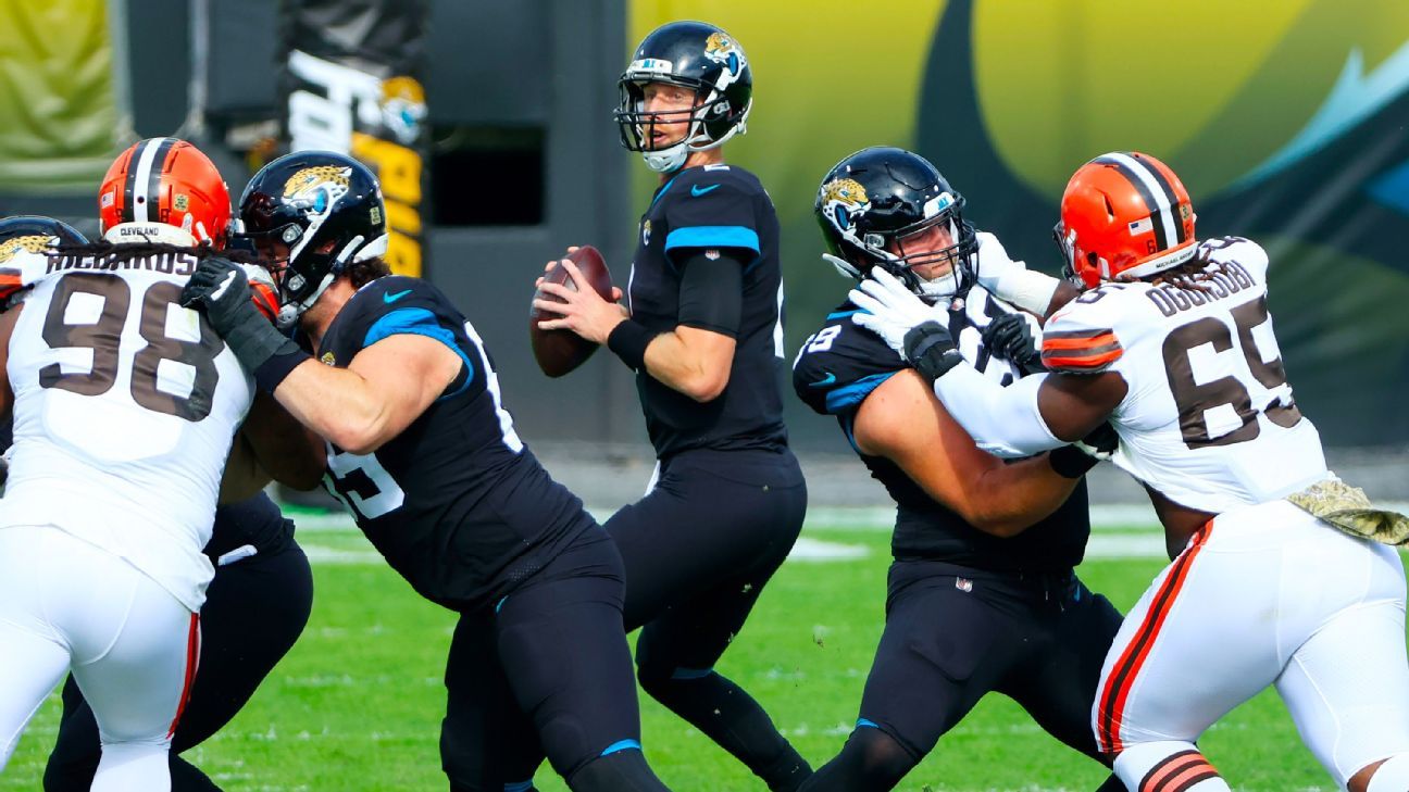 Jaguars QB Mike Glennon back in starting lineup for game vs. Bears