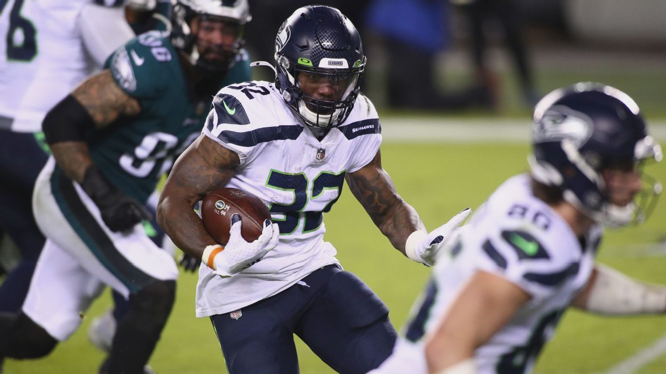 Seattle Seahawks RB Chris Carson to return after 4-game absence - ESPN