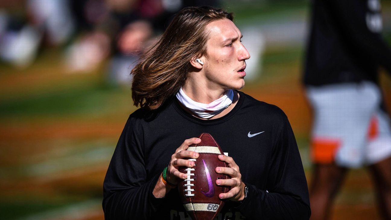 2021 NFL Mock Draft: Trevor Lawrence heads to the Jets at No. 1