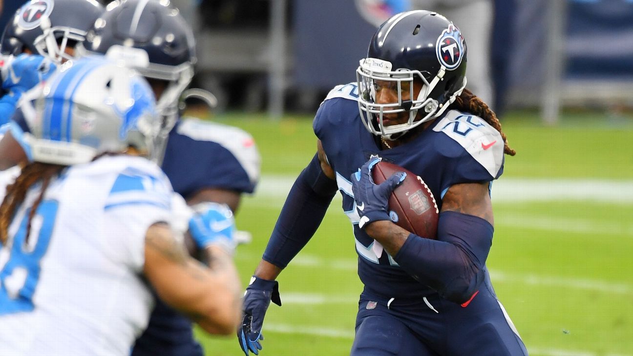 Braves mascot channels Derrick Henry with brutal stiff arm on