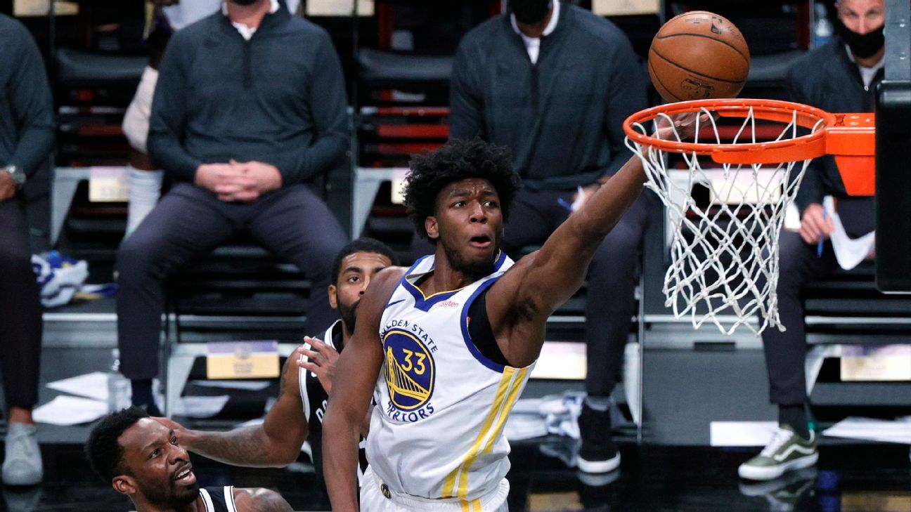 James Wiseman impresses in his Warriors debut