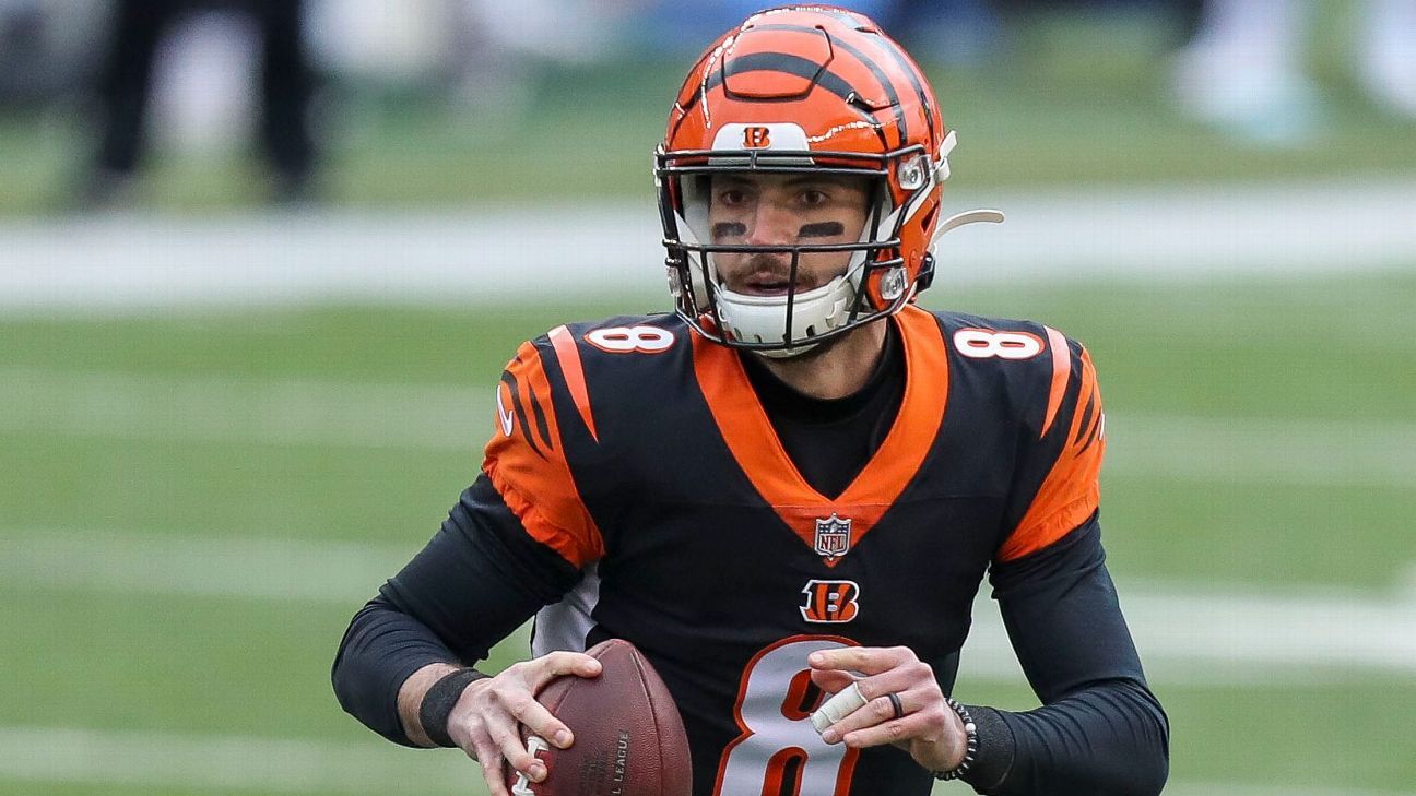 Cincinnati Bengals QB depth chart 2021: Starters and Backup players