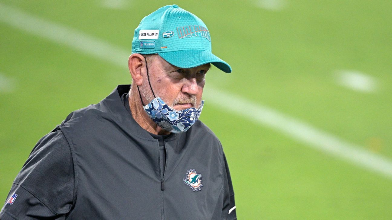Miami Dolphins part ways with OC Chan Gailey, the source said